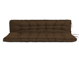 Outdoor Swing Cushions 55 Inch, Waterproof 4" Thick Porch Swing Cushion Replacement with Backrest 22469675