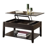 Black Coffee Table with Lift Top B062P189096