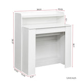 Modern Extendable Dining Table with Storage W331P191550