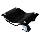 Car Dolly, Heavy Duty Wheel Dolly,4 Tire Wheel Dolly Car Stakes 6000lbs Capacity,Black W465136667