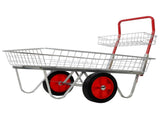 Garden Centre Trolley Heavy Duty Garden Utility Cart with Wheels, Rolling Storage Trolley for W465P320384