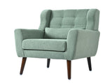 Modern Accent Chair,Teddy Fabric Living Room Chairs Comfy Reading Chair,Mid Century Accent Chair, W1028P236473
