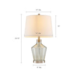 Harmony Angular Glass Table Lamp, Set of 2 B03594974