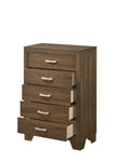 ZUN Oak 5-Drawer Chest B062P209042