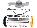 Water Pump Timing Chain Set AW6348 JL3Z6L266A AT4Z6K254A AT4Z6K297A AT4Z6K297B Fit for Ford Edge 15452640