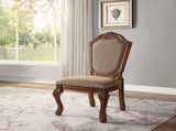 Chateau Fabric & Cherry Finish De Ville Side Chair B2726P282913