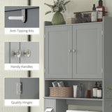 Bathroom Storage Cabinet-White 24415779