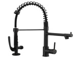 Commercial Kitchen Faucet with Pull Down Sprayer, Single Handle Single Lever Kitchen Sink Faucet W1932P155962