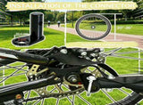 Blue/Gray Dog Bike Trailer 3 Access Doors, Large Off-Road Wheels & Ventilated Mesh Screen Pet 91165535