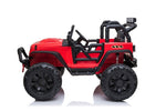 ZUN 24V 9Ah Ride on Toy for Big Kids, 2-Seater Powered Ride-on Truck Car with Remote,red W2058P203297