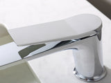 Chrome Single Hole Bathroom Faucet,Laundry Vanity Sink Faucet with Two 3/8" HosesUnable ship on 69989945