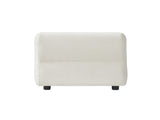 Modern Curved Upholstered Accent Chair Curved Plush Design for Living Room & Bedroom N767P399471B