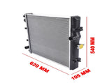 Radiator 3C081-17100 Replacement for Kubota M100 M110 M8540 M8560 M9540 M9960 M100XDTC M108SDSL 22531510