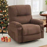 ZUN Recliner chair,360 degree rotating swing single sofa chair, equipped with soft cushion and backrest, W1521P265838