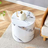 The cylindrical table with its patterned design can be easily integrated into a variety of interior W1151P200297