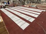 12*24 Carrara Marble, Gray marble, marble, for wall, OL textured finished, 3D fluted marble, W1696104354