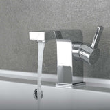 DAX Single Handle Bathroom Faucet Chrome Finish B2702P227032