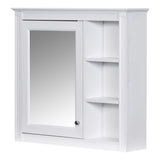 30'' x 28'' Medicine Cabinet, Wall Mounted Bathroom Storage Cabinet, Modern Bathroom Wall Cabinet WF318452AAK