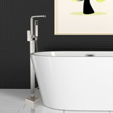 Freestanding Bathtub Faucet with Hand Shower W1533125177
