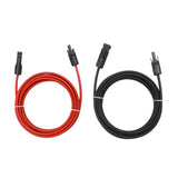 50 Feet 10AWG Extension Cable with Female and Male Connector, with a pair of Extra Connectors, 06232034