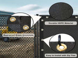 5'X50' Black HDPE Fence 22052150
