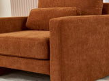 Modern Accent Chair, Chenille Upholstery Armchair - Modern Style, Solid Wood Frame - Ideal for W1765P172323