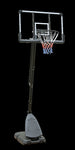 ZUN Use for Outdoor Height Adjustable 6 to 10ft Basketball Hoop 44 Inch Backboard Portable Basketball 80747748