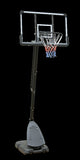 ZUN Height Adjustable 6 to 10ft Basketball Hoop 44 Inch Backboard Portable Basketball Goal System with 44404530