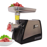 Meat Grinder & Sausage Stuffer, 570 Watt,Stainless Steel 67401240