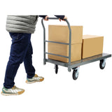 Platform Truck Industrial Flat Dolly Cart with Wheels - Heavy Duty 24 x 48 Cart - 2000lb Capacity W465104156