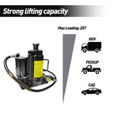 Air Hydraulic Bottle Jack, 20 Ton/40000 LBS Bottle Jack, 10.23-20.07 inch Lifting Range, Manual W2660P221146