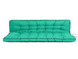 Outdoor Swing Cushions 55 Inch, Waterproof 4" Thick Porch Swing Cushion Replacement with Backrest 40842045