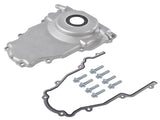 Timing Cover w/ 10AN Turbo Oil Drain Fittings Fit for LS Gen 3 4.8L 5.3L 5.7L 6.0L 09437837