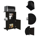 Columba Kitchen Cart, Single Door Cabinet, Four Caster B128P148689
