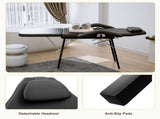 Portable Tattoo Chair for Client 72inch, Mobile Massage Table Foldable with Storage Bag, Black 40992098