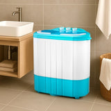 XPB40-1219S 5.5lbs Twin Tub Washing Machine 110V 370W Semi-Automatic Top Load Washer 40666362