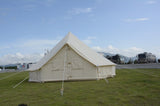 Canvas Tent Bell Tent Glamping, 4 Seasons Yurt Tent for 4M/5M Cotton Canvas Tent for Family 61040260