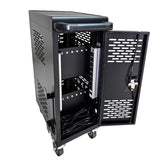 16-Compartment Removable Locking Charging Cabinet for Laptop, Chromebook-Black W1102137769