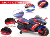 12V Electric Motorcycle for Kids, Powered Toy Motorcycle, Child Motorcycle Ride On with Light Wheels 96917311