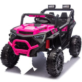 24V 400W Kids Ride On Electric UTV W/Parents Remote Control,Four-Wheel Suspension,LED W1578P284294