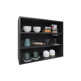 Wally 36" Wide x 30"H 3-Tier Open Wall Cabinet, Wall Shelf, Storage Cabinet, Cube Shelf Bedroom, B200P253727