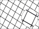 Black Hardware Cloth 5 ft 50 ft, 19 Gauge 1/2 inch Black PVC Vinyl Coated Welded Wire Fence W2286P428280