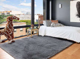 5ft x 8ft Rugs for Living Room,Grey Fluffy Carpet Large Fuzzy Plush Shag Comfy Soft, Non-Slip Indoor 26401731
