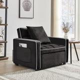 Three-in-one sofa bed chair folding sofa bed adjustable back into a sofa recliner single bed adult W1359137373