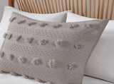 King/Cal King Clip Jacquard Comforter Set B035P148309