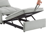 4 in1 Multi-Function Single Sofa Bed with Storage Pockets,Tufted Single Pull-out Sofa Bed with W2186P163739