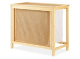 Faux Rattan Lidded Laundry Basket with Removable Polycotton Liner 36778682