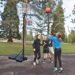 ZUN Portable Basketball Hoop B003B 94350808