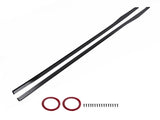 Side Skirts fit for Benz C-Class W205 C205 A205 W204 S204 2015-21 Black ABS Plastic 05773489