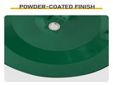 Compost Spreader with Adjustable Handle, 24" Wide, Lawn and Garden Peat Moss Roller with Side 52976779
